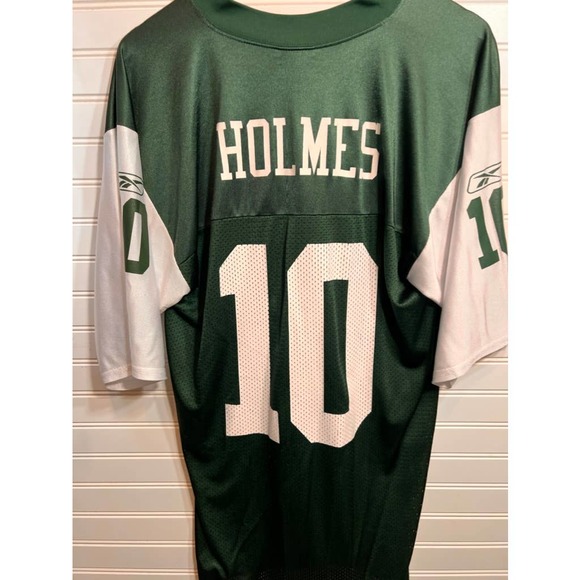 New York Jets Holmes 10 Jersey Reebok NFL Team Apparel Medium - Picture 13 of 13
